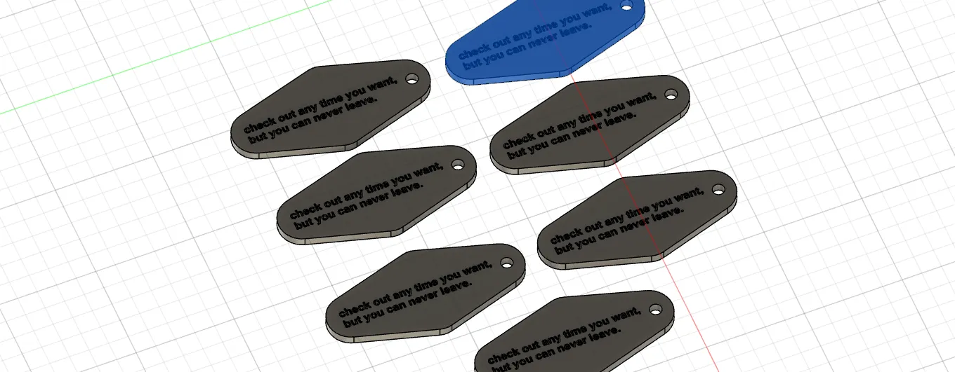 Móc chìa khóa Hotel California với thiết kế độc đáo - Image 6