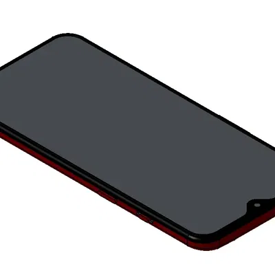 Mô hình điện thoại OnePlus 7 chi tiết và sắc nét