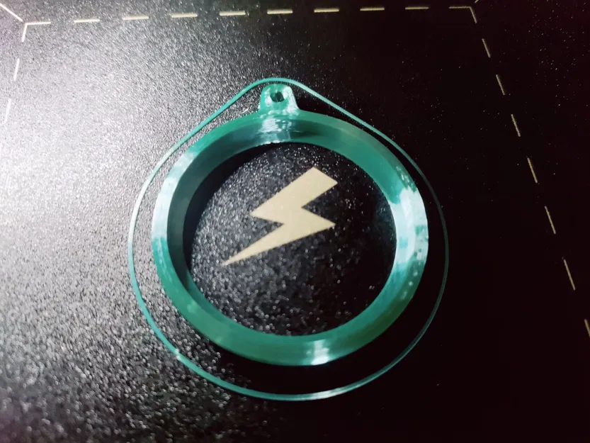 Móc khóa hình lithophane với hình ảnh của người thân và bạn bè - Image 2