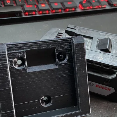 Giá đỡ pin Bosch 18V cho máy chuyên nghiệp