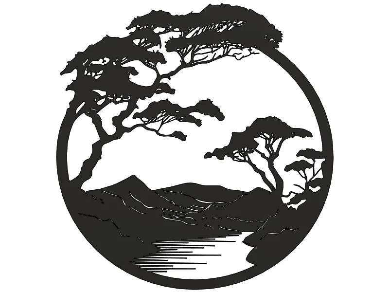 Bình yên trong nghệ thuật treo tường - Image 2