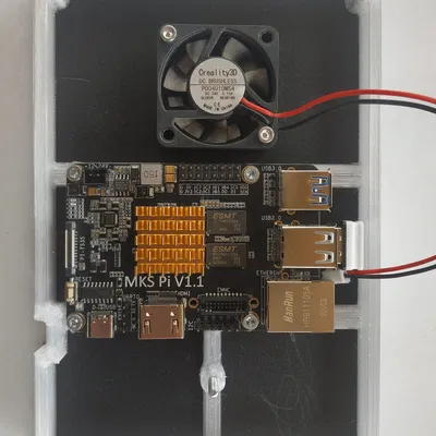 Giá đỡ MKS Pi cho máy in 3D Ender 3 và hướng dẫn cài đặt Klipper