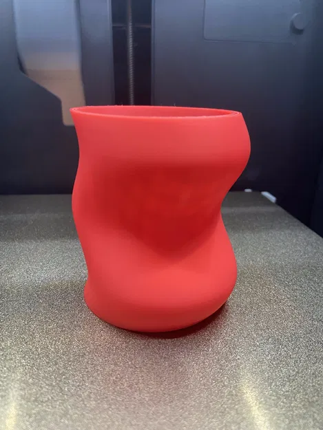 Bình hoa cong đa năng, giá đỡ bút và chậu cây - Image 3