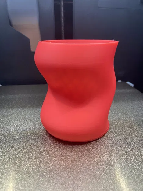 Bình hoa cong đa năng, giá đỡ bút và chậu cây - Image 5