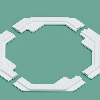 Bàn chơi LUDO / TAC / Mensch ärgere dich nicht với nam châm 6x6mm