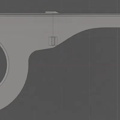 Bảo vệ xích xe đạp thiết kế dễ in 2 phần