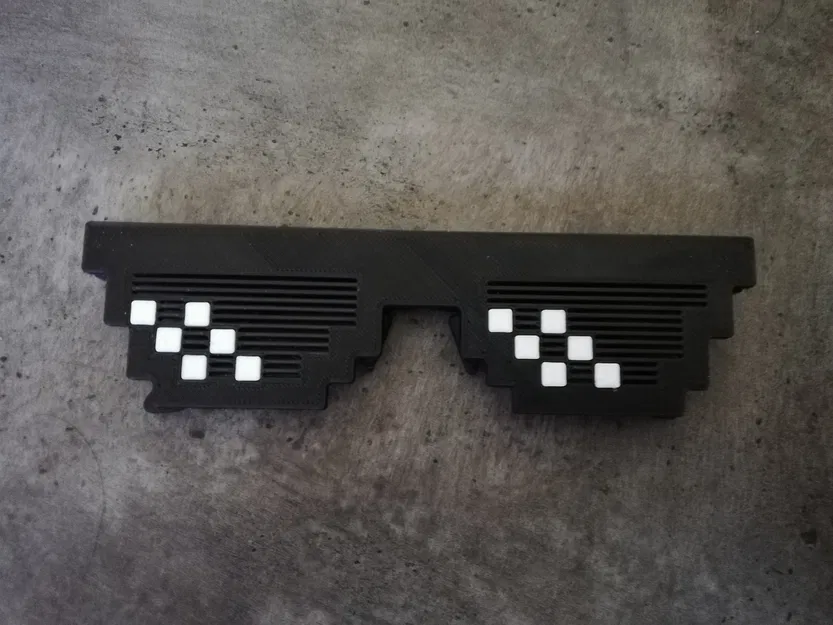 Kính mắt "Cuộc sống khó khăn" với phần đệm mũi dễ in - Image 5