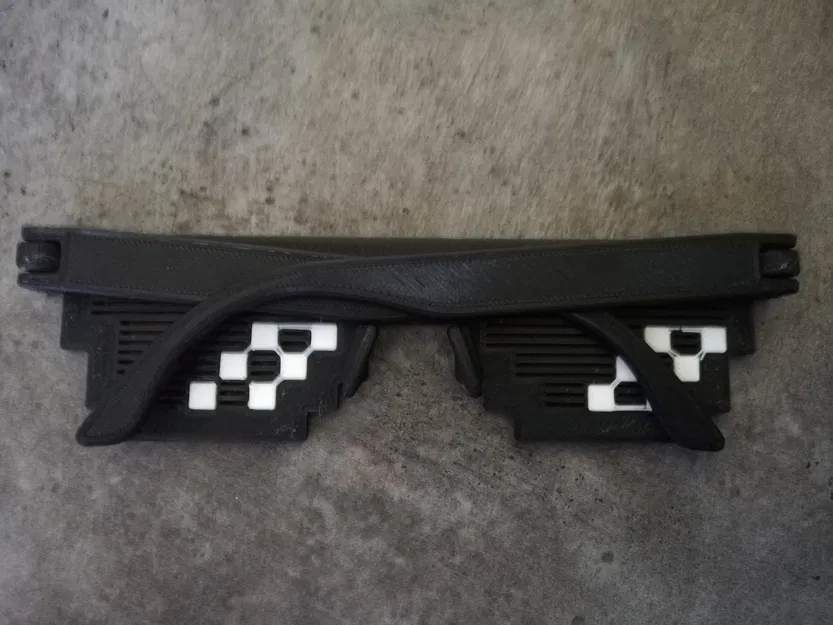 Kính mắt "Cuộc sống khó khăn" với phần đệm mũi dễ in - Image 6