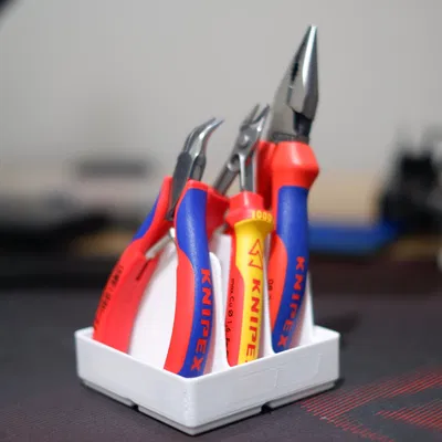 Giá đỡ mini nipper Gridfinity 2x2 tự chứa