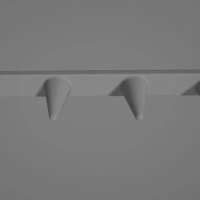 Mẫu khuôn trồng hạt với khoảng cách 10cm giữa các lỗ