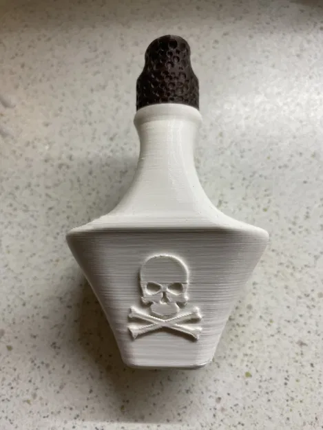 Bình độc dược nhỏ với nắp đậy - Image 3