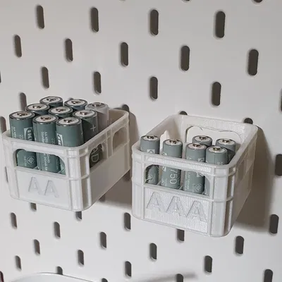 Giá đỡ pin AA và AAA trong thùng bia Skadis