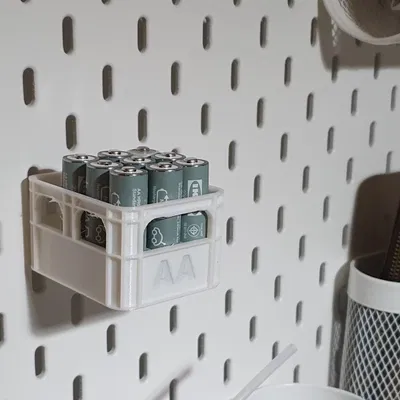 Giá đỡ pin AA và AAA trong thùng bia Skadis