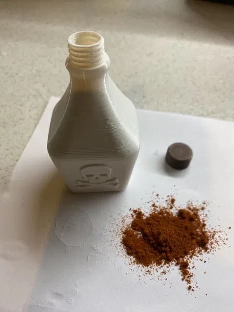 Bình độc dược nhỏ có nắp đậy - Image 1