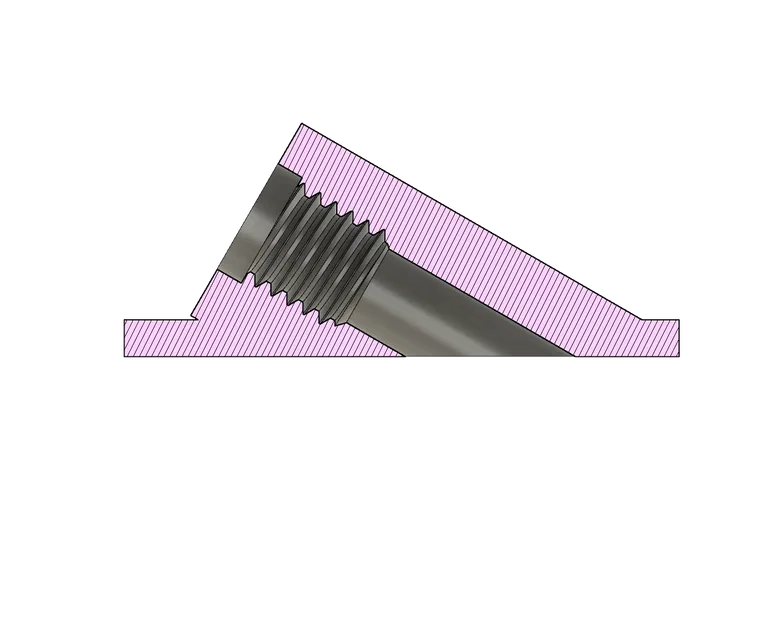 Đầu ra M6 PTFE cho thùng chứa filament trên máy in 3D - Image 5