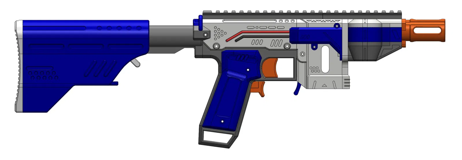 Bộ che Gryphon 1.3 Mech với kênh dây 16ga bên ngoài - Image 1
