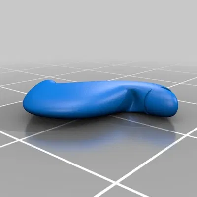 Unicorn nhỏ in 3 phần để dễ dàng sơn màu