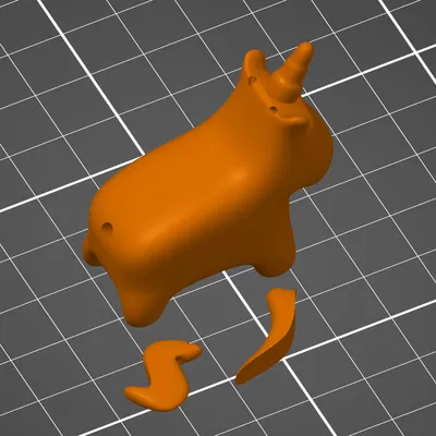 Móc khóa kỳ lân Timo77 được thiết kế lại