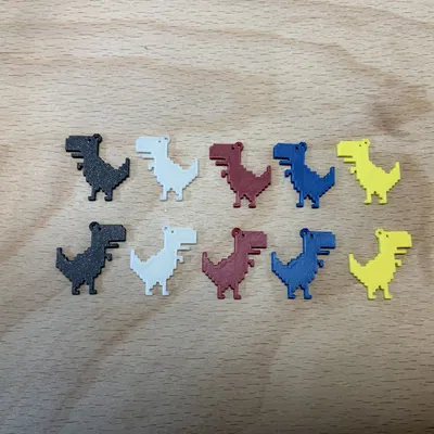 Bông tai khủng long nhỏ gọn phong cách offline