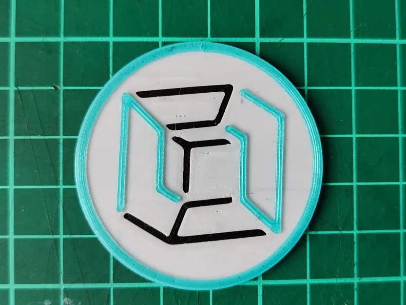 Token 3D với biểu tượng của 3d-club - Image 2