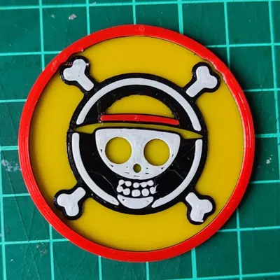 Biểu tượng hải tặc mũ rơm từ One Piece