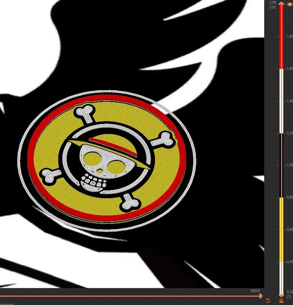 Biểu tượng hải tặc mũ rơm từ One Piece - Image 2