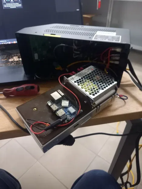 Giá đỡ Orange Pi One và nguồn LRS-35-5 cho CR-10v2/3 - Image 1