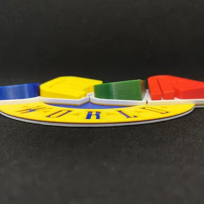 Biểu tượng Sega World Sydney in 3D nhiều màu sắc