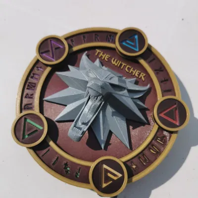 Biểu tượng ánh sáng LED của Trường Sói trong The Witcher