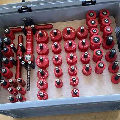 Bộ dụng cụ ép bạc đạn cho xe đạp in 3D