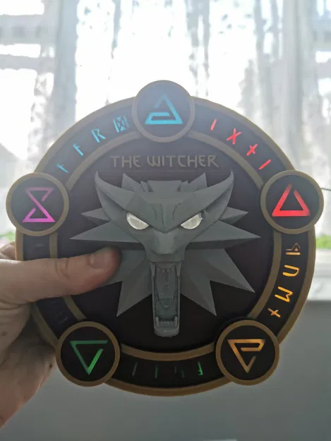 Biểu tượng ánh sáng LED của Trường Sói trong The Witcher - Image 5