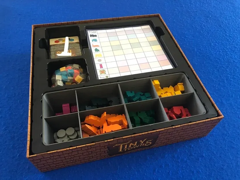 Giá đỡ cho trò chơi Tiny Towns với thiết kế thông minh - Image 3