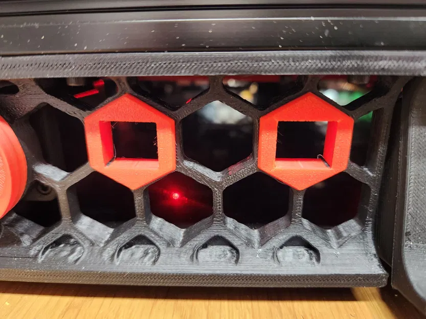 Giá đỡ keystone Voron cho cổng USB/Ethernet - Image 2