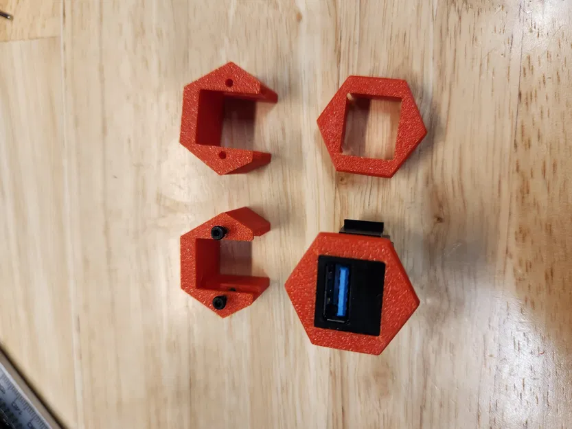 Giá đỡ keystone Voron cho cổng USB/Ethernet - Image 3