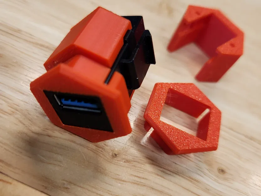 Giá đỡ keystone Voron cho cổng USB/Ethernet - Image 7