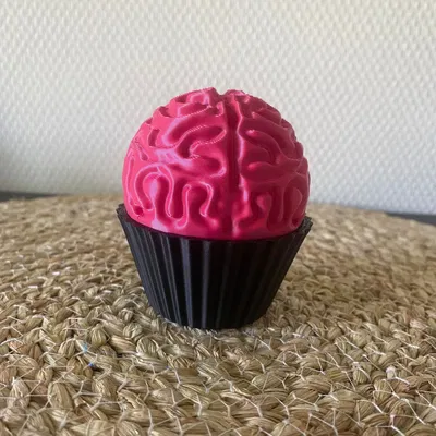 Cupcake hình não cho lễ hội Halloween