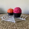 Cupcake hình não cho lễ hội Halloween - Thumbnail 2