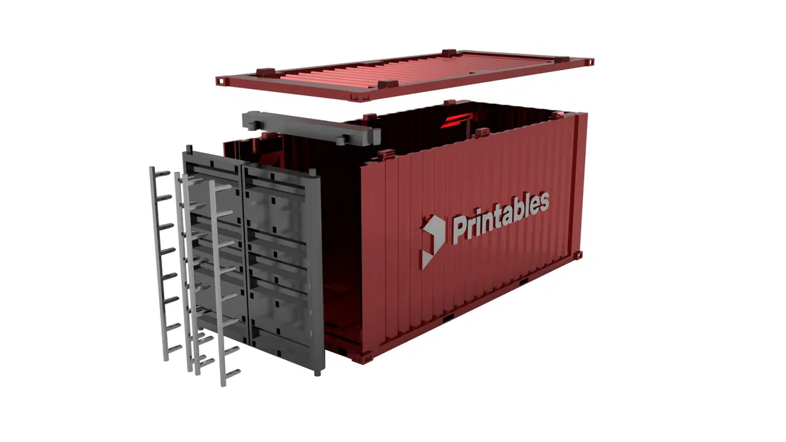 Container vận chuyển biển 20ft cải tiến v3.0 có thể xếp chồng - Image 9