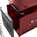 Container vận chuyển biển 20ft cải tiến v3.0 có thể xếp chồng - Thumbnail 10