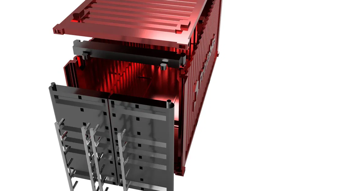 Container vận chuyển biển 20ft cải tiến v3.0 có thể xếp chồng - Image 11