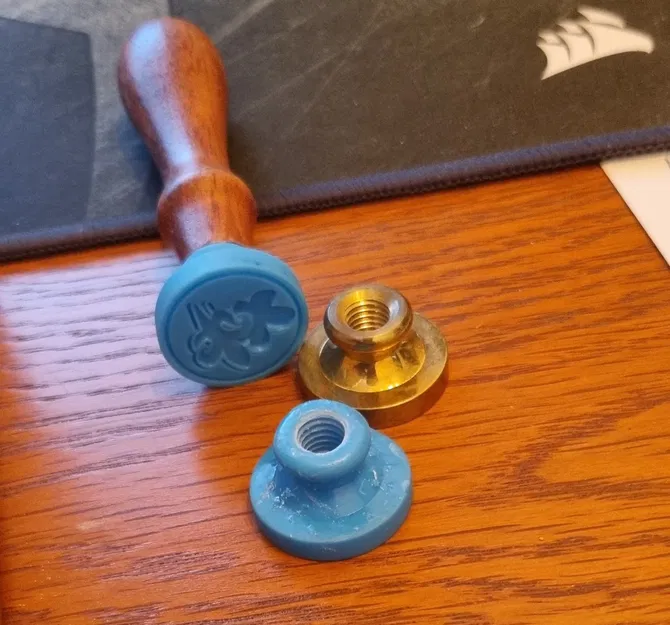 Mẫu con dấu sáp tùy chỉnh cho dự án tại nhà - Image 2