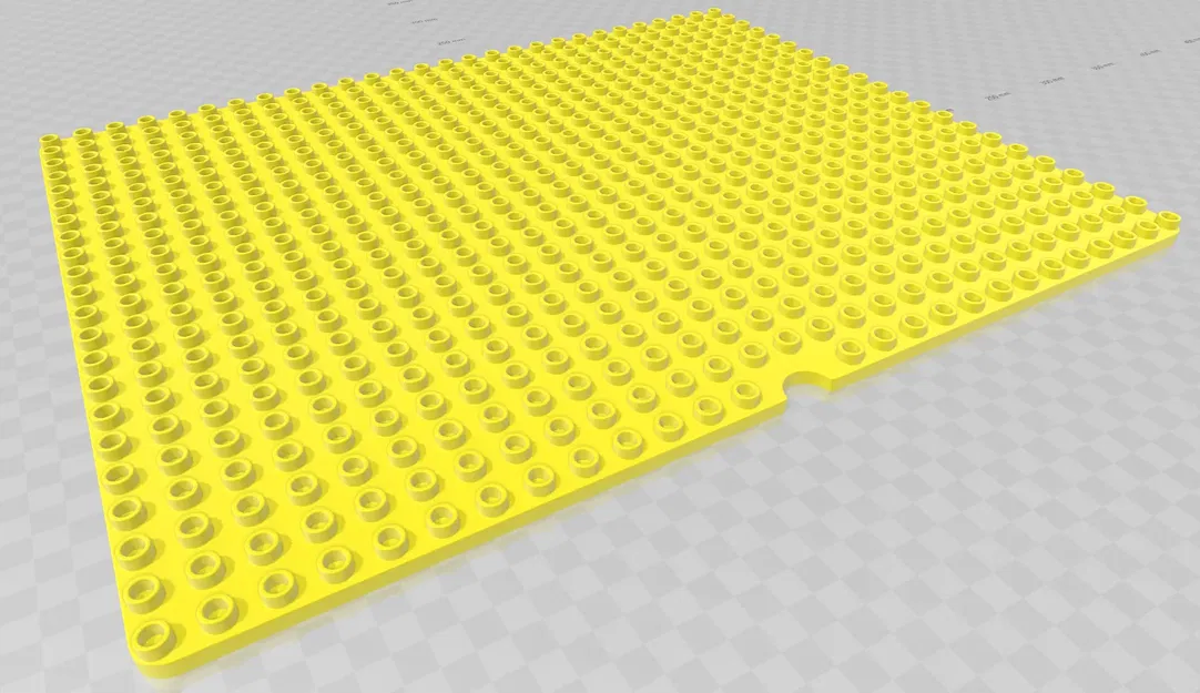 Bảng ghép Lego Duplo cho bàn Ikea FLISAT - Image 1