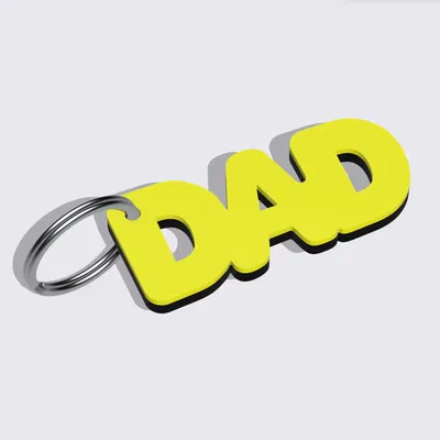 Móc khóa cho cha phân biệt dễ dàng giữa các chùm chìa khóa