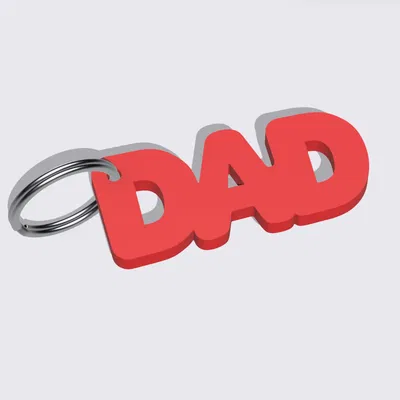 Móc khóa cho cha phân biệt dễ dàng giữa các chùm chìa khóa