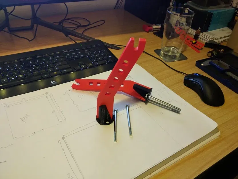 Bộ chân phẳng cho giá đỡ cuộn Anet A8/A6 - Image 1