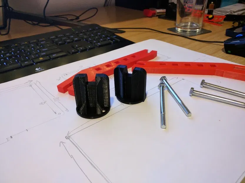 Bộ chân phẳng cho giá đỡ cuộn Anet A8/A6 - Image 5