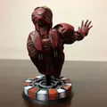 Tượng bán thân Tony Stark / Iron Man dễ in 3D - Thumbnail 5