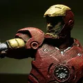 Tượng bán thân Tony Stark / Iron Man dễ in 3D - Thumbnail 8