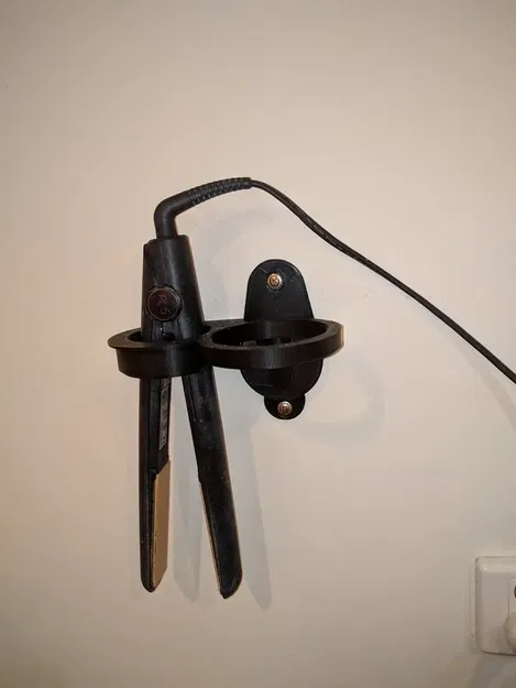 Giá treo máy sấy tóc V2 với thanh chéo cho máy duỗi tóc - Image 5