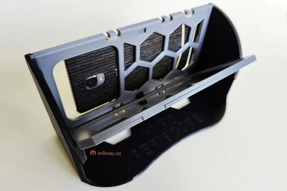 Giá đỡ giúp thay lốp xe với gương và điện thoại di động - Image 1